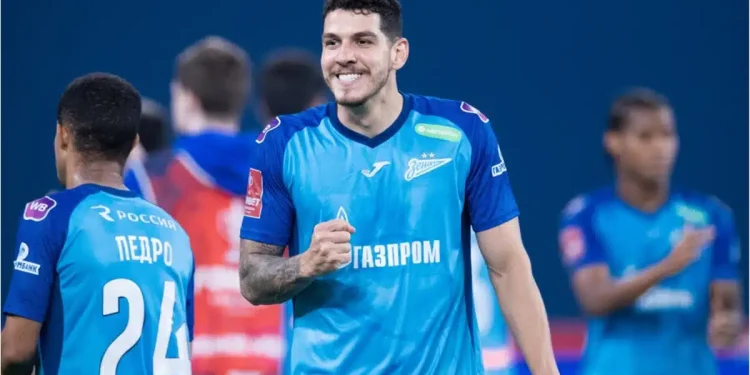 Zenit surpreende todo mundo e pede R$ 90 milhões para vender Nino ao Palmeiras 1 Créditos: Zenit / Divulgação