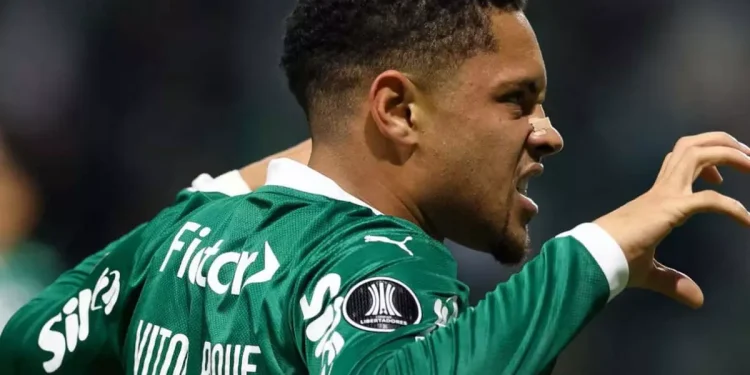 Vitor Roque está de volta: Palmeiras define data do retorno 1 Créditos: Cesar Greco / Palmeiras