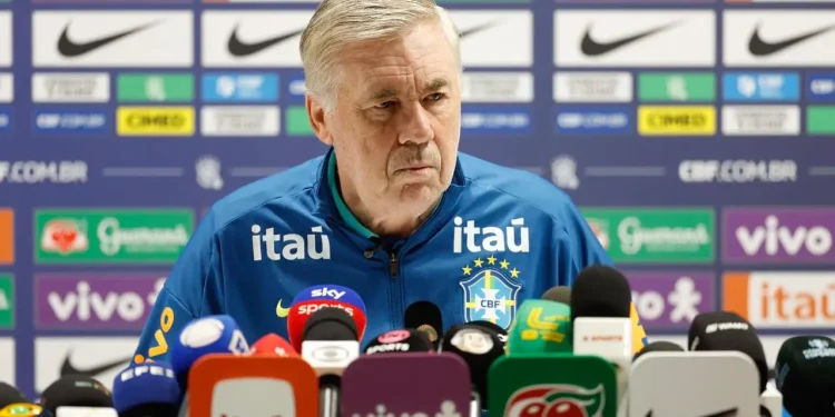 Ancelotti aprova e craque do Palmeiras entra no radar da Seleção Brasileira 1 Créditos: CBF / Rafael Ribeiro