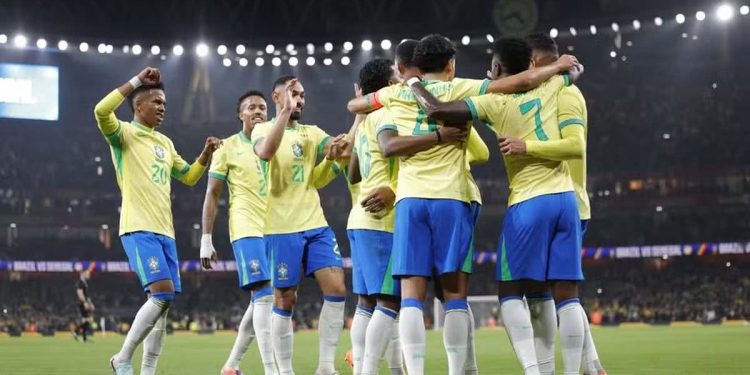 R$ 215 milhões e Palmeiras assina com xodó de Ancelotti na Seleção Brasileira 1 Créditos: Rafael Ribeiro / CBF